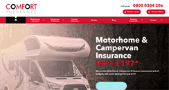 Desktop Screenshot of comfort-insurance.co.uk